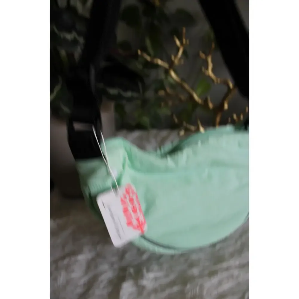 NWT Free People Movement Mint Green Sling Crossbody Belt Bag